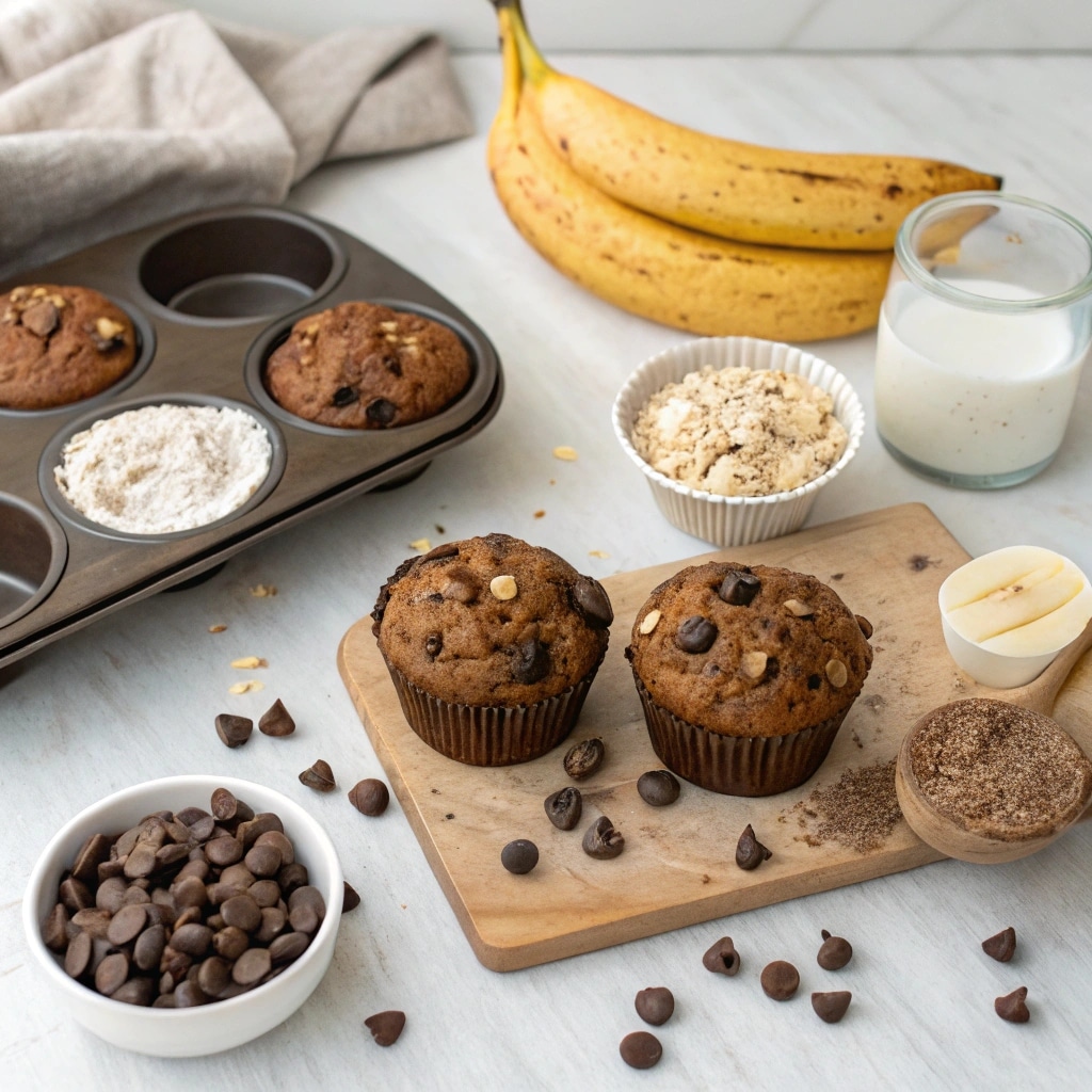 Healthy Greek Yogurt Chocolate Oatmeal Banana Muffins: The Ultimate Guilt-Free Treat 4 Greek Yogurt Chocolate Oatmeal Banana Muffins