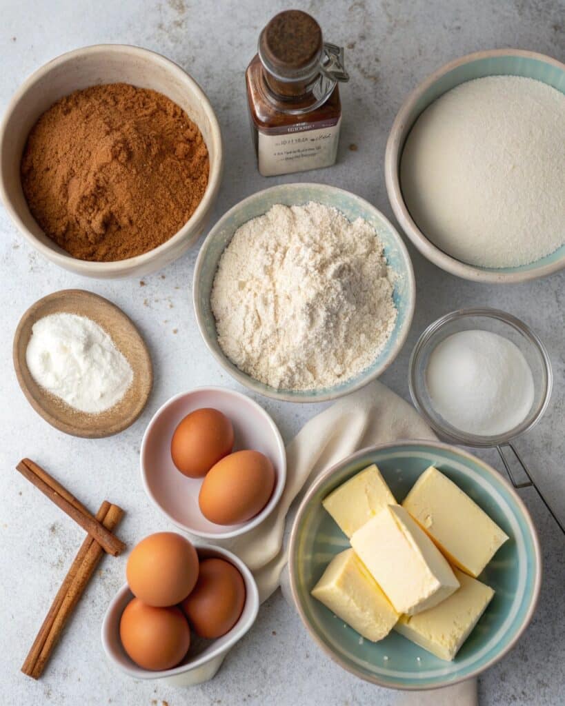 Cinnamon Donut Bread Recipe: The Cozy Bakery Favorite You Can Make at Home 6 Cinnamon donut bread ingredients