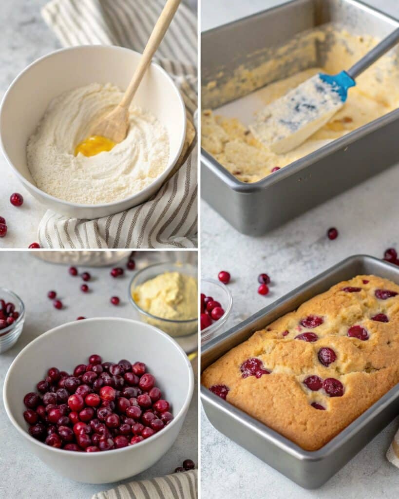 Ocean Spray Cranberry Bread Recipe That’s Moist, Bright, and Easy 7 Step-by-step Ocean Spray cranberry bread recipe preparation