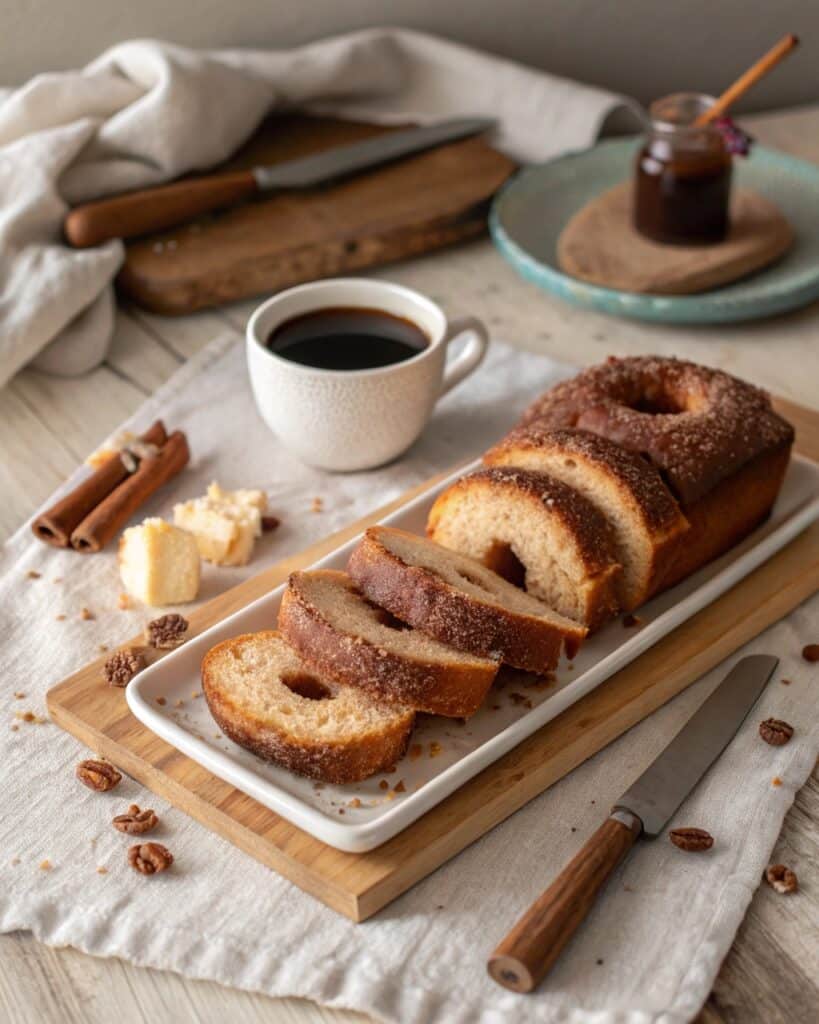Cinnamon Donut Bread Recipe: The Cozy Bakery Favorite You Can Make at Home 8 Serving cinnamon donut bread