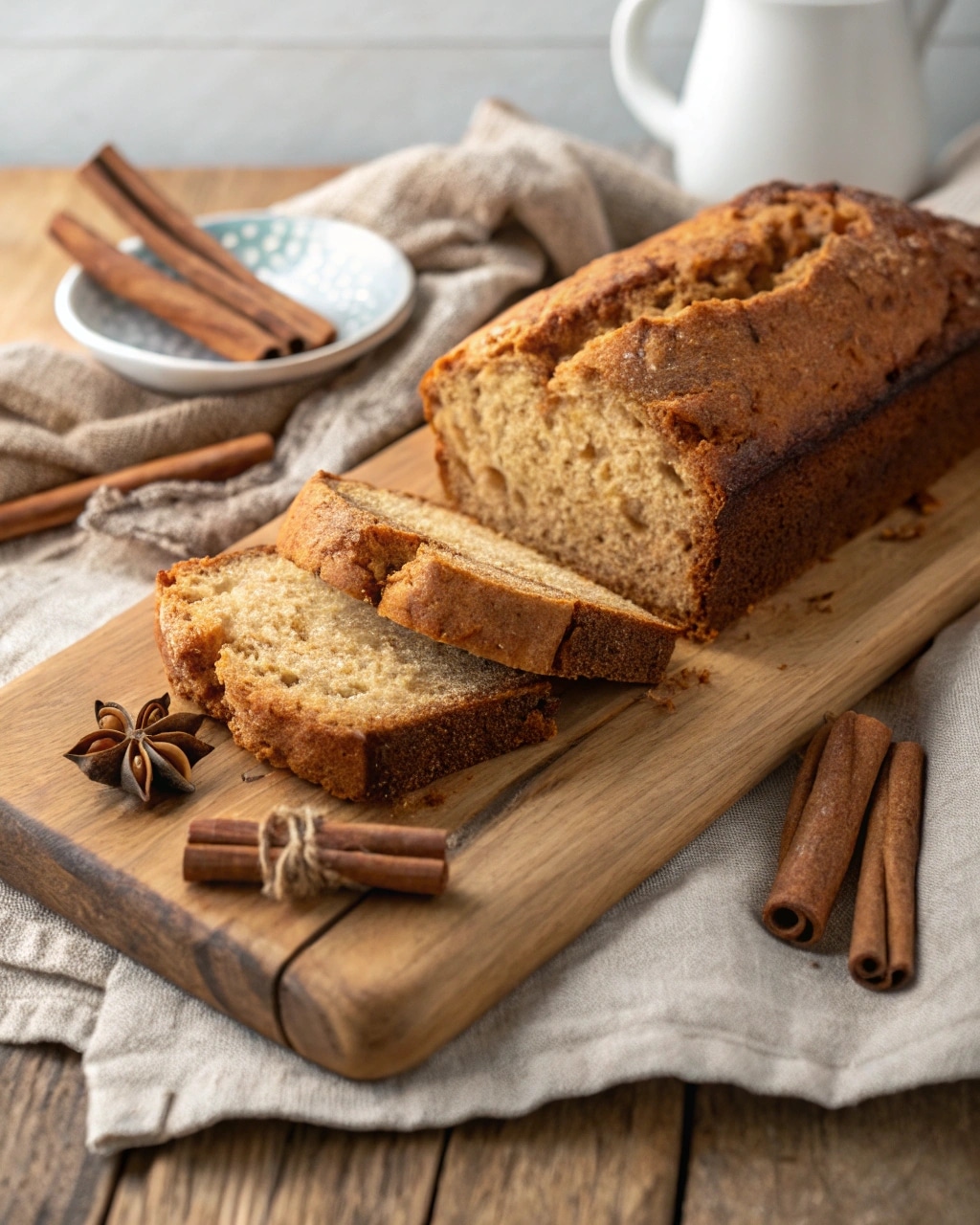 Amish Cinnamon Bread Recipe – Sweet, Simple, and Shareable 5 amish cinnamon bread recipe rustic sliced