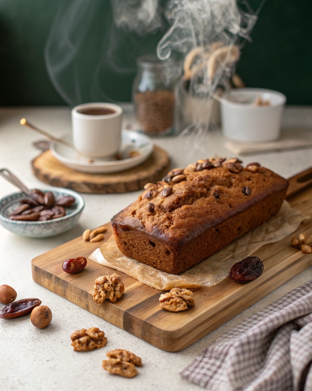 Date Nut Bread Recipe: A Nostalgic Slice of Sweet & Nutty Comfort 4 freshly baked date nut bread recipe