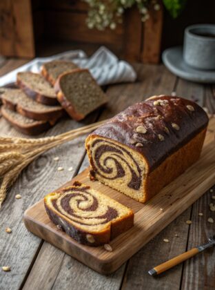 Garbage Bread Recipe That Turns Leftovers Into a Melty, Cheesy Dream 15 marble rye bread recipe loaf swirl sliced