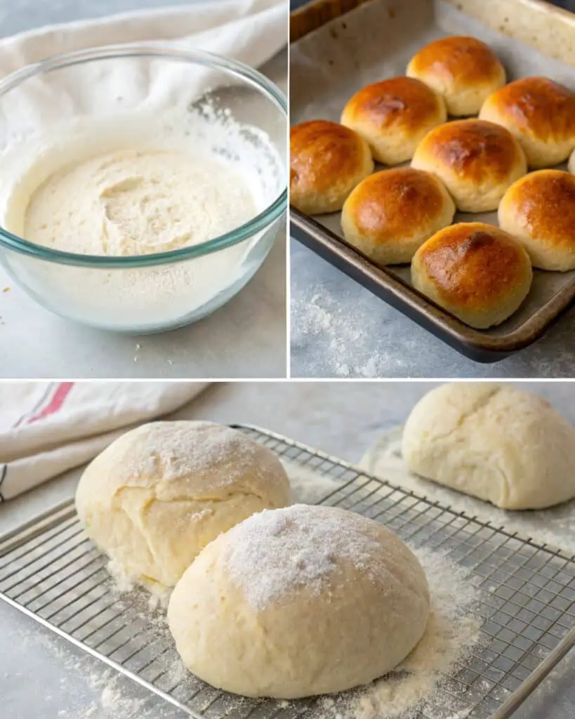 Subway Bread Recipe: Make Soft, Fluffy Sandwich Rolls at Home 7 Step-by-step subway bread baking process