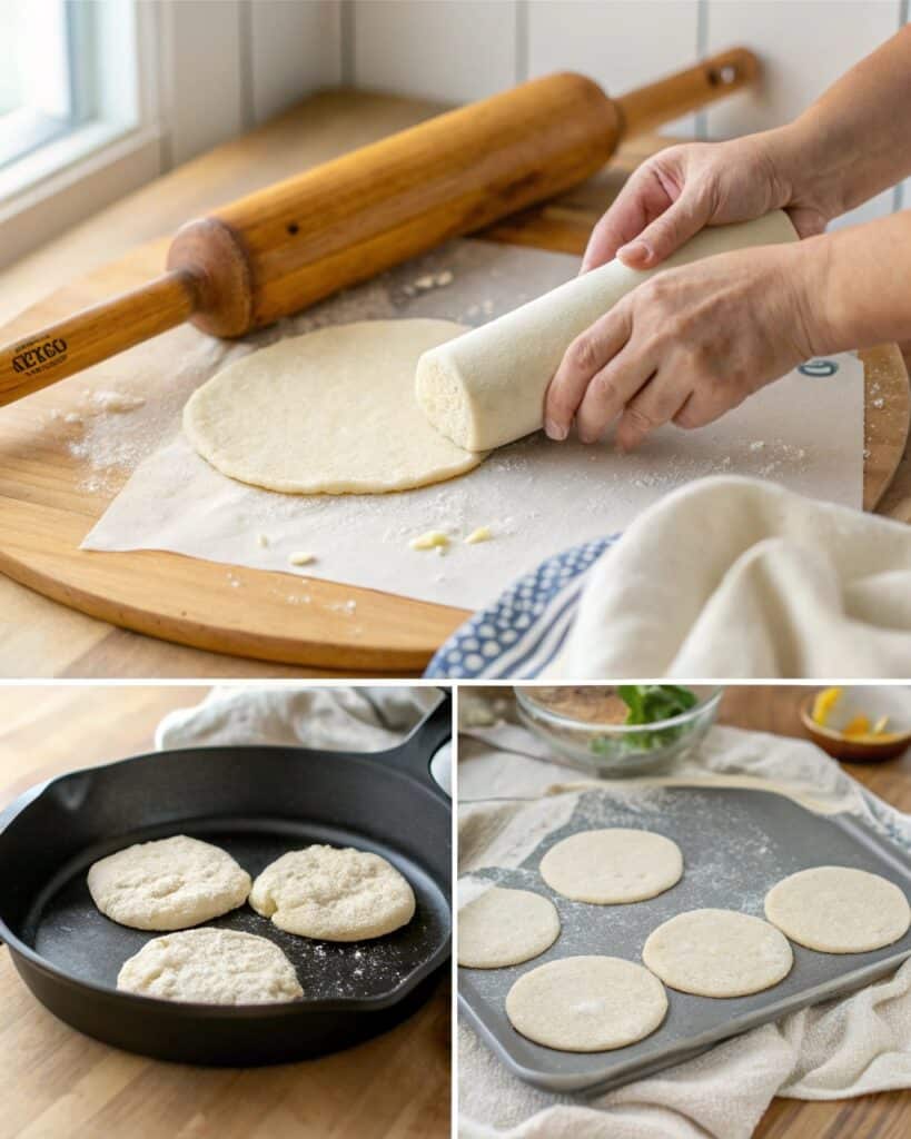 Gluten Free Pita Bread Recipe That Actually Puffs – Soft, Simple & Delicious 7 Gluten free pita bread step-by-step cooking guide