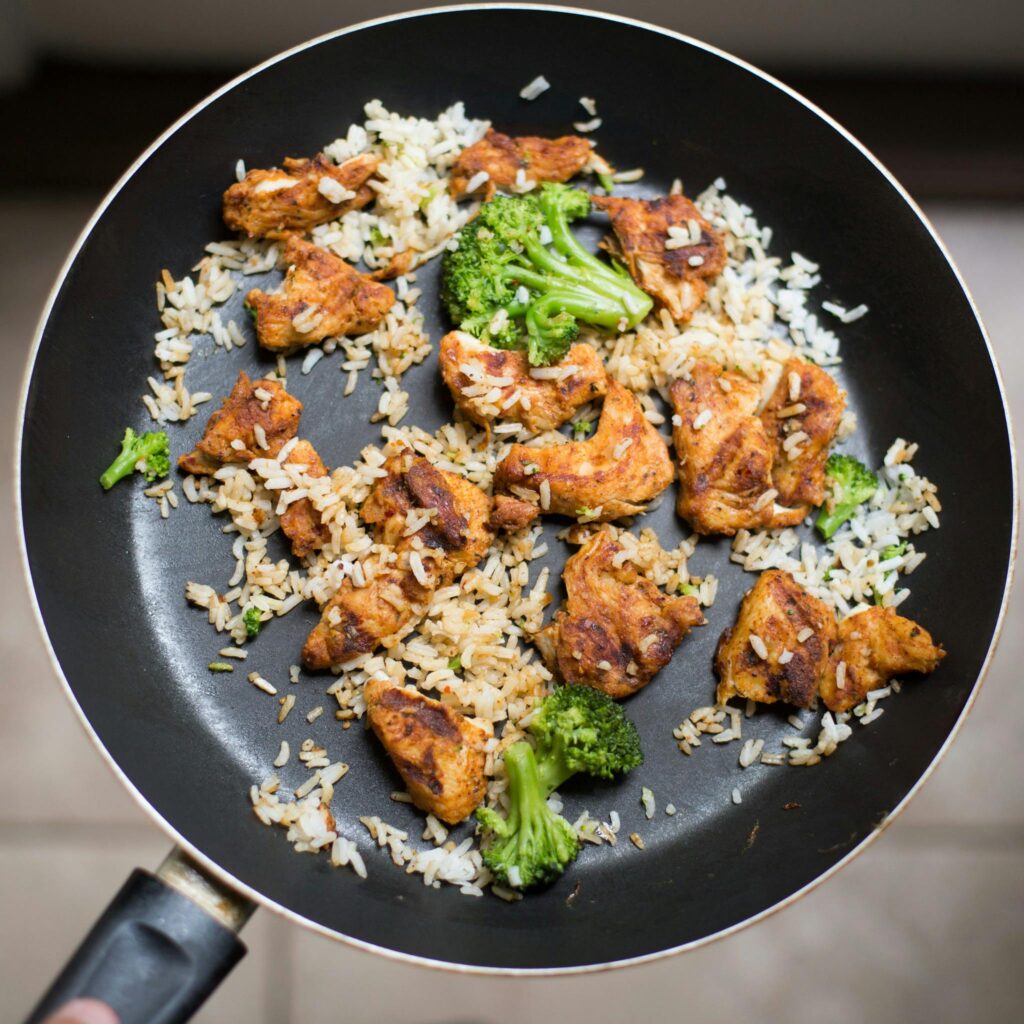 Easy One-Pot Dinner Recipes for Busy Nights 2 pot of rice with chicken