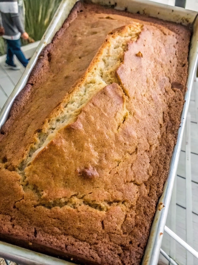 Hawaiian banana bread recipe with coconut and pineapple