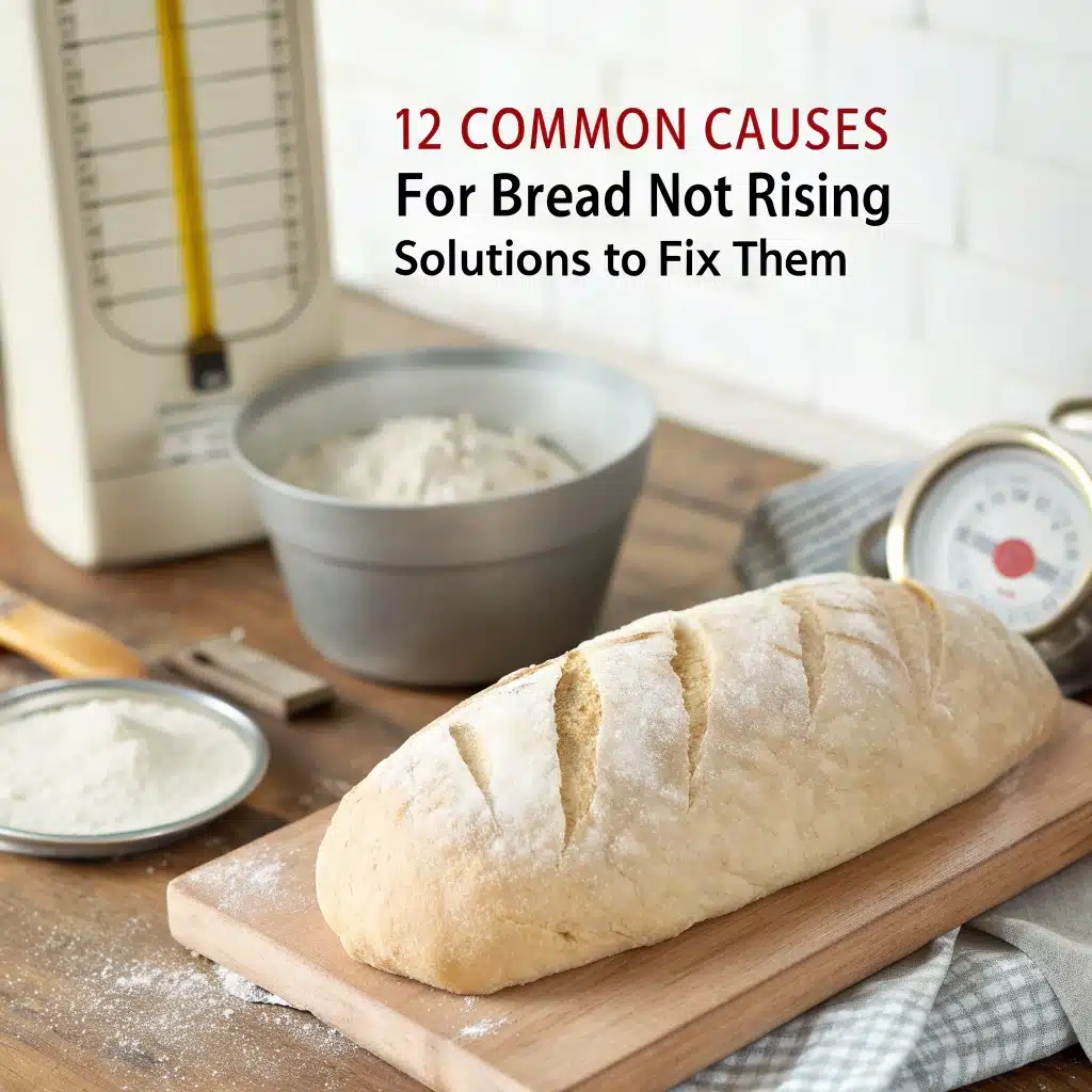 Why Your Bread Didn’t Rise: 12 Common Causes and How to Fix Them