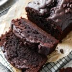 chocolate bread recipe loaf fresh from oven