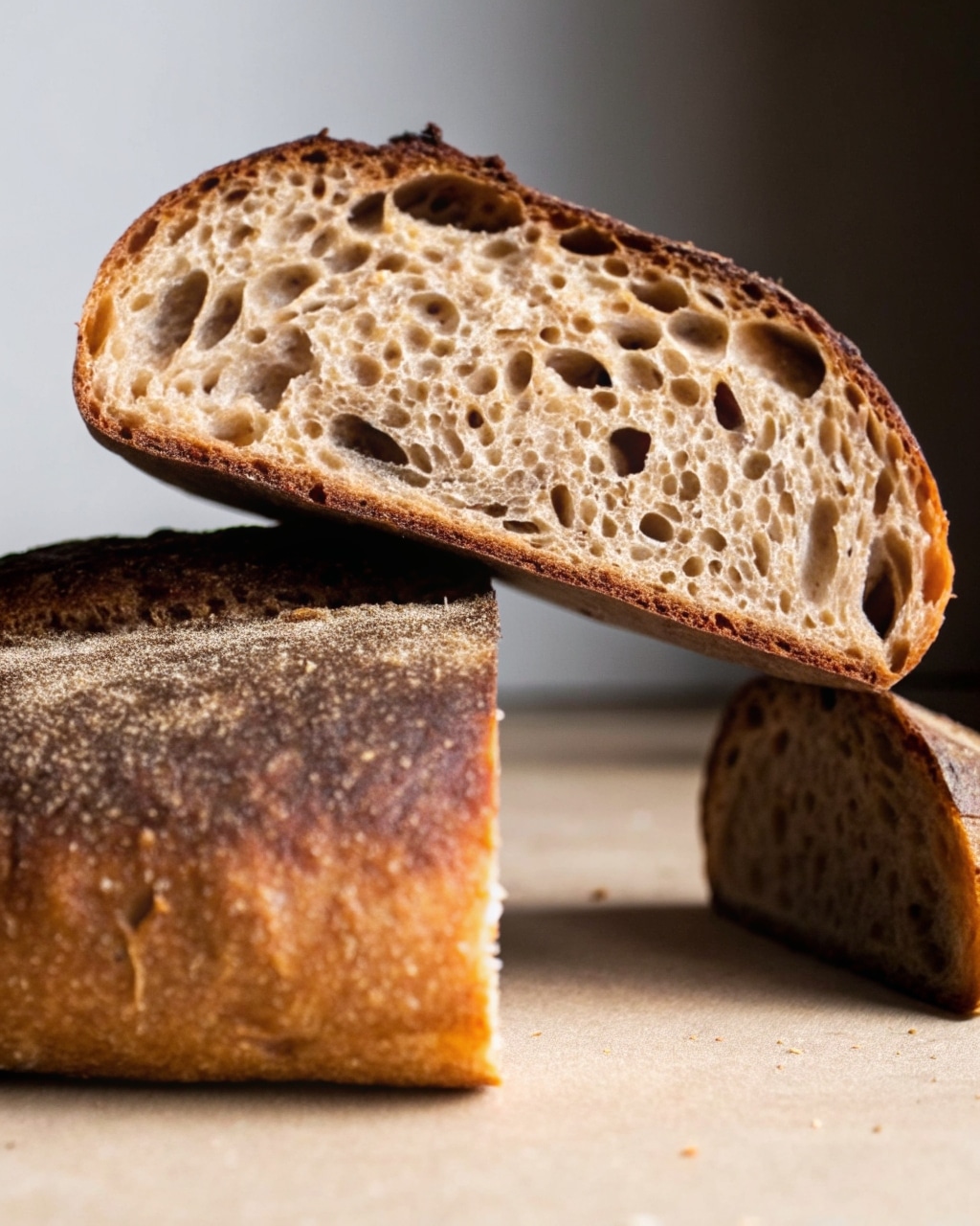 Whole wheat sourdough bread recipe rustic loaf