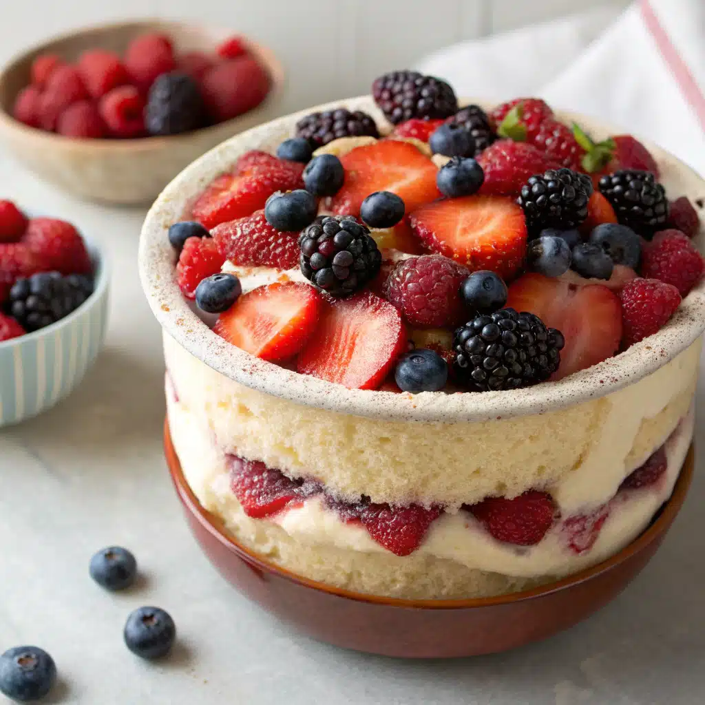 Berry Bliss Cake Bowl