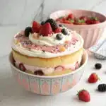 Heavenly Dessert Cake Bowl