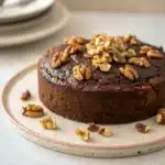 Espresso Date Cake with Walnuts