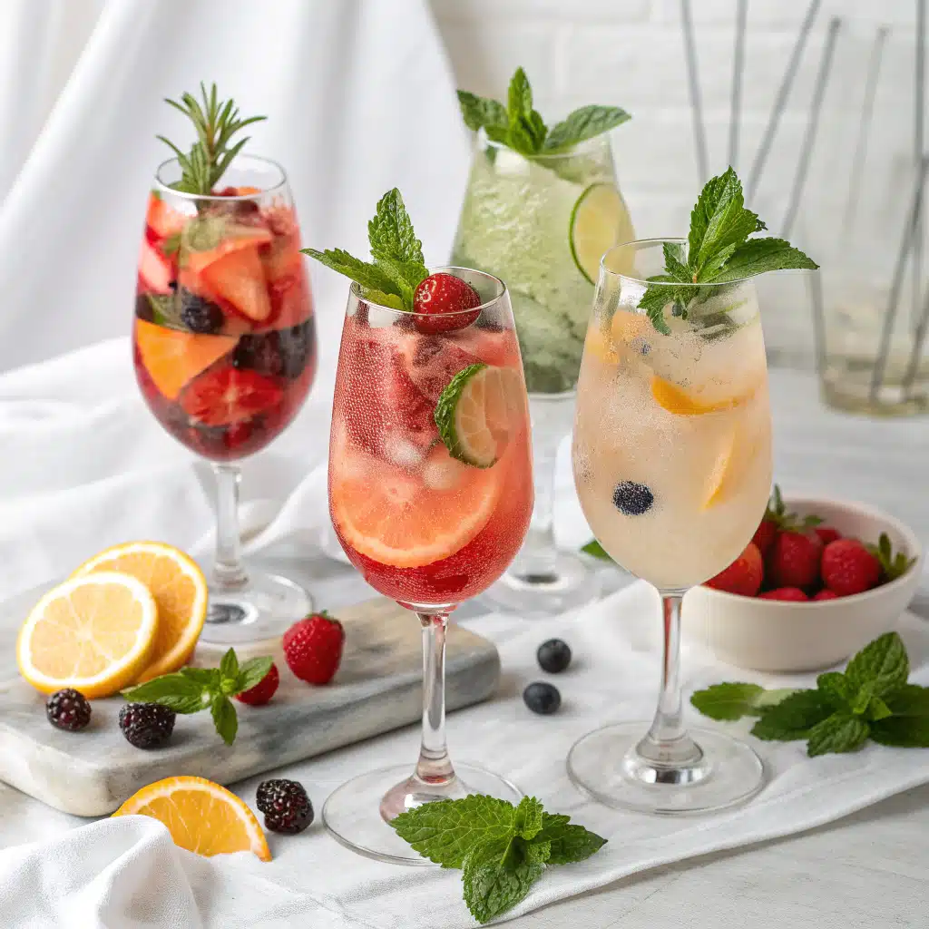 Mocktail drinks