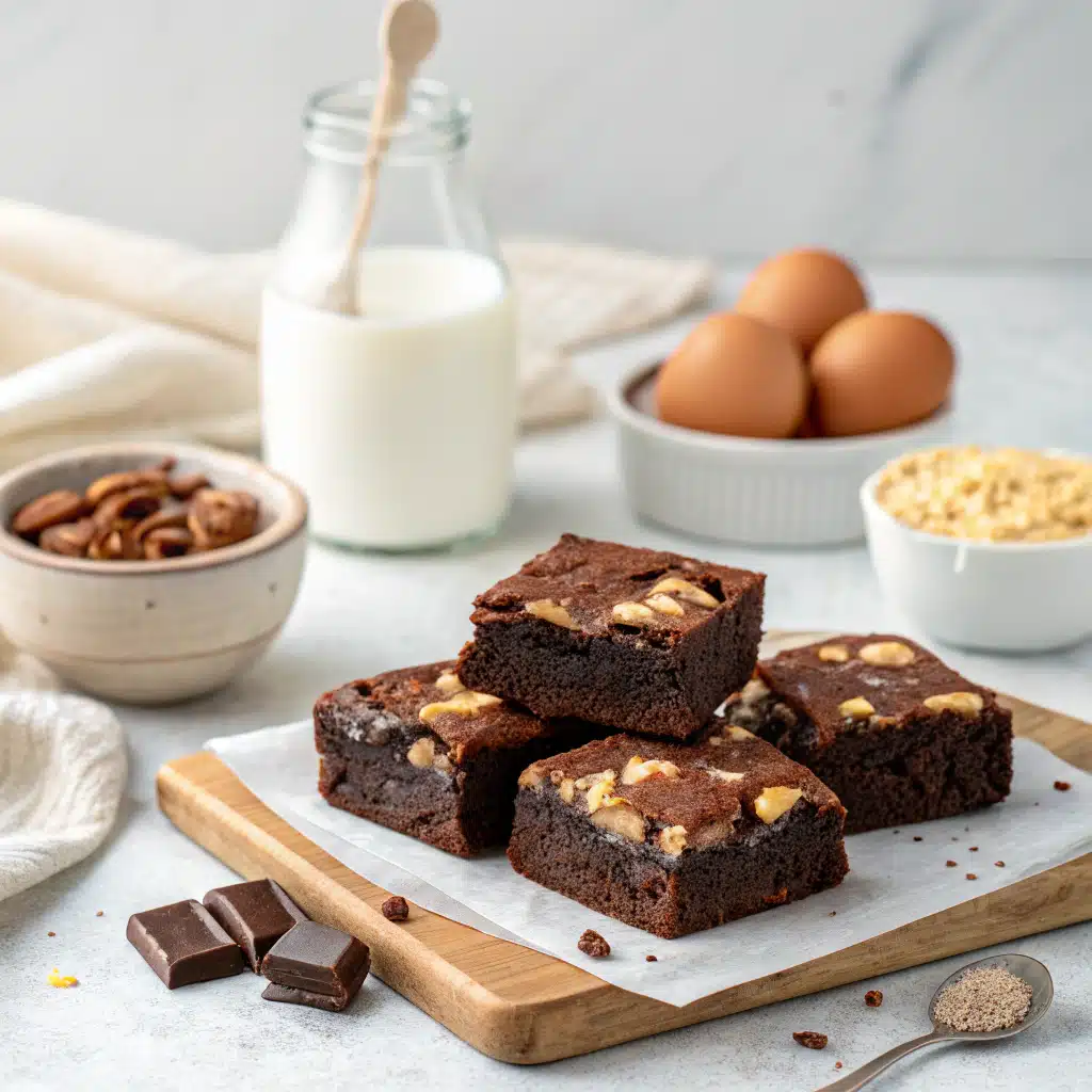 Cottage Cheese Protein Brownies