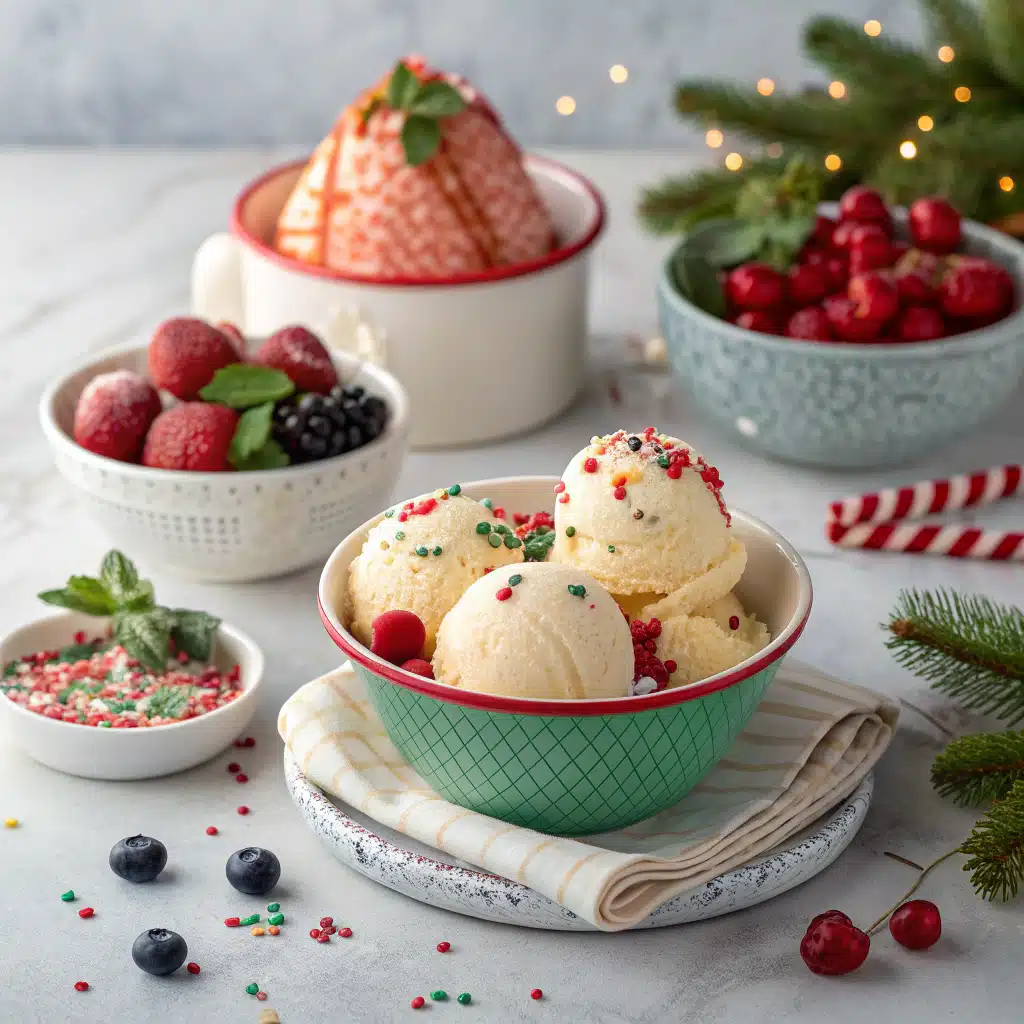 Delicious Christmas Ice Cream Recipes