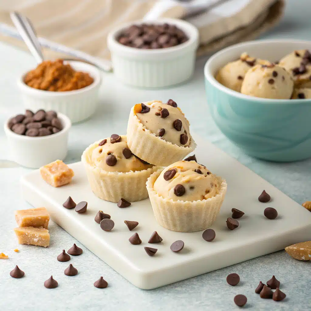 Frozen Greek Yogurt Peanut Butter Bites with Chocolate Chips 2025