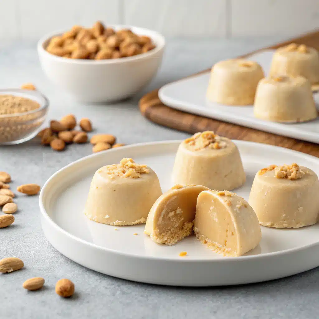 Frozen Greek Yogurt Peanut Butter Bites