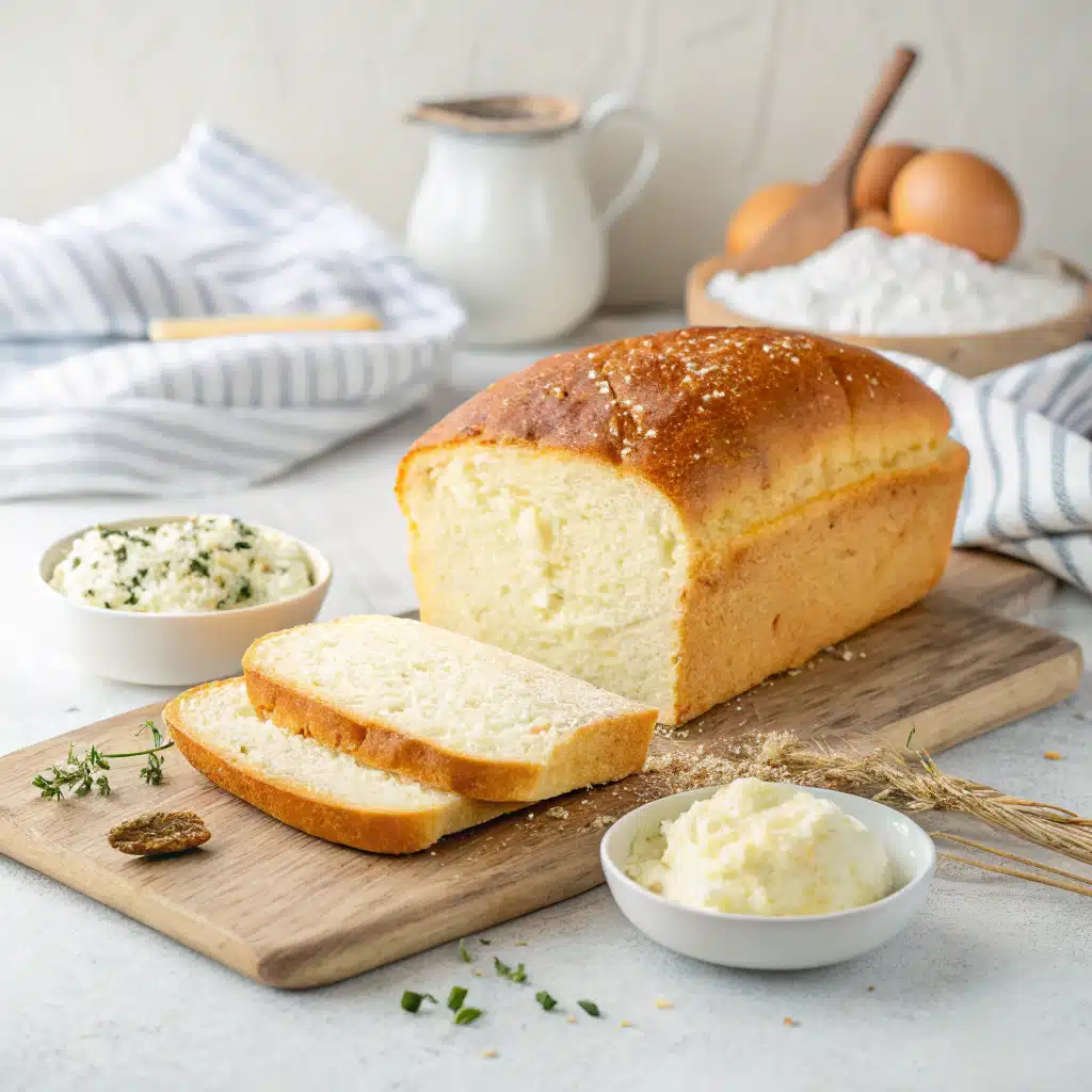 Fluffy Keto Cottage Cheese Bread
