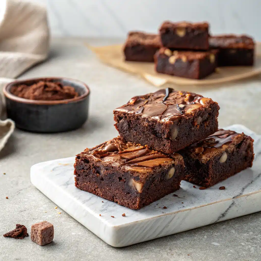 Fudgy Gluten Free Cottage Cheese Protein Brownies