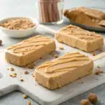 Peanut Butter Frozen Yogurt Bars