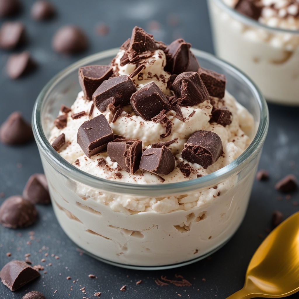 Chocolate Protein Cottage Cheese Mousse