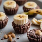 Frozen Chocolate Peanut Butter Banana Bites