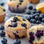 Lemon blueberry muffins