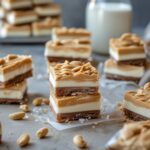 Peanut Butter Frozen Yogurt Bars