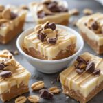 Peanut Butter Frozen Yogurt Bars
