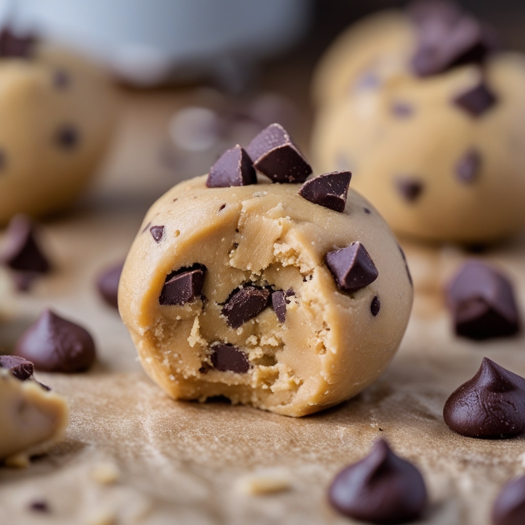 Peanut Butter Cookie Dough Protein Bites