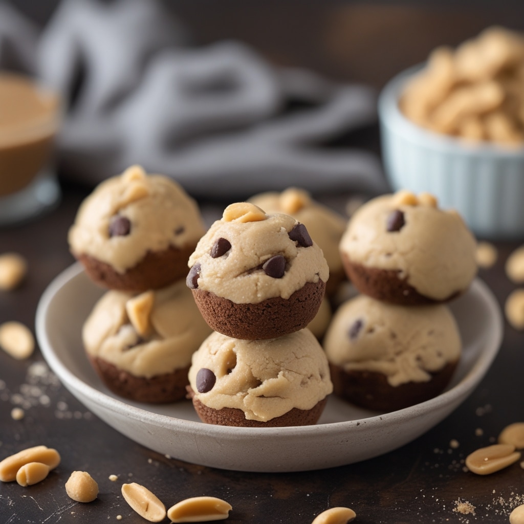 Keto Peanut Butter Cookie Dough Bites