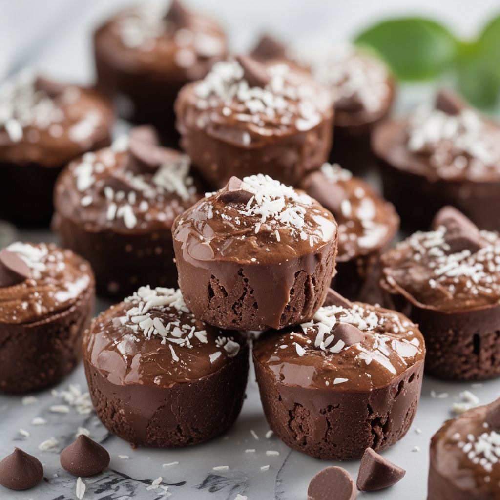 No-Bake Cottage Cheese Brownie Batter Protein Bites