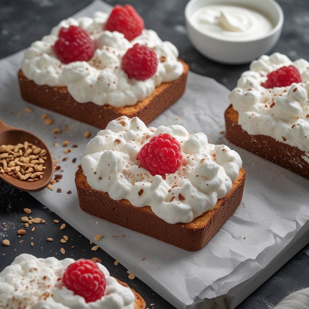 Low Carb Cloud Bread with Greek Yogurt