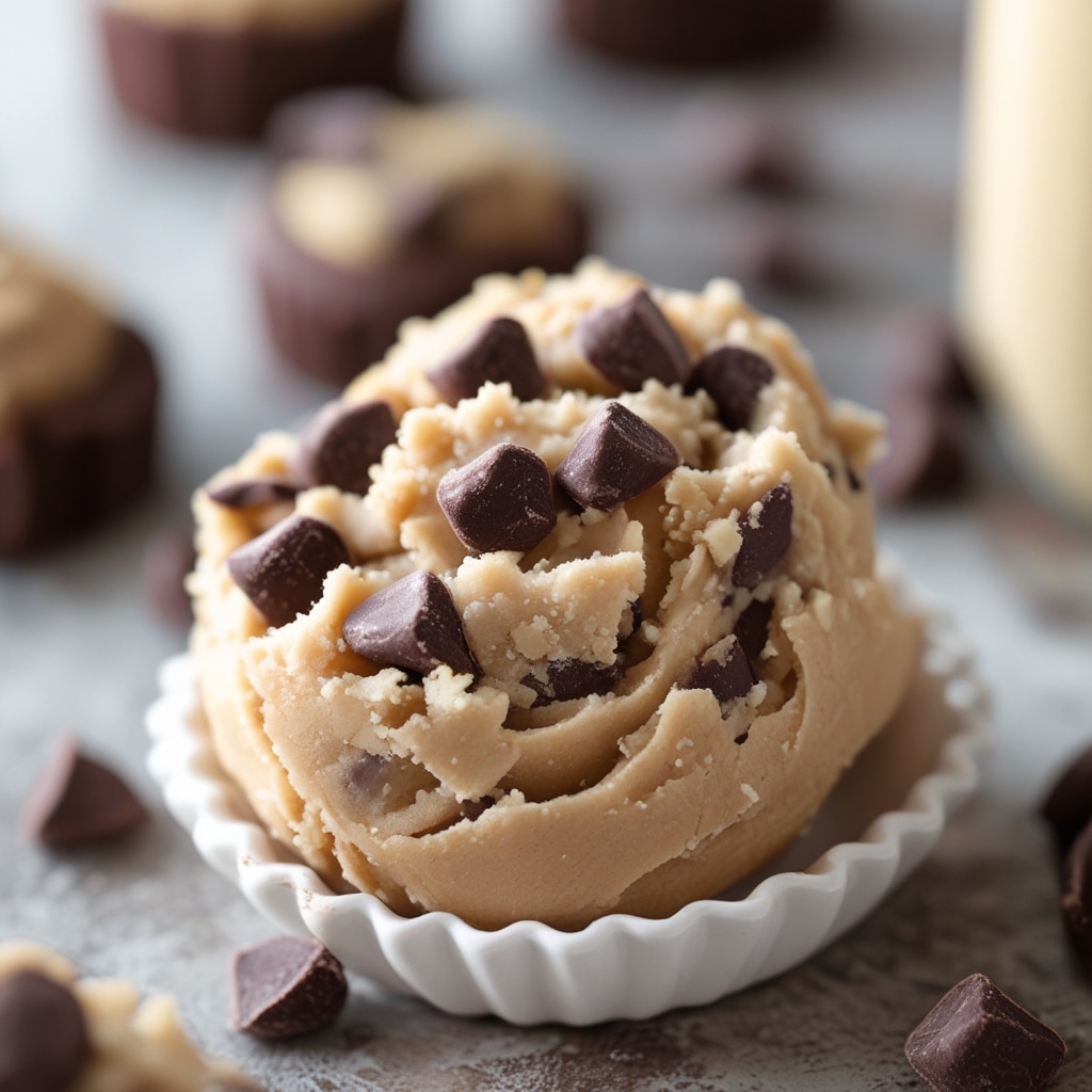No Bake Protein Cookie Dough