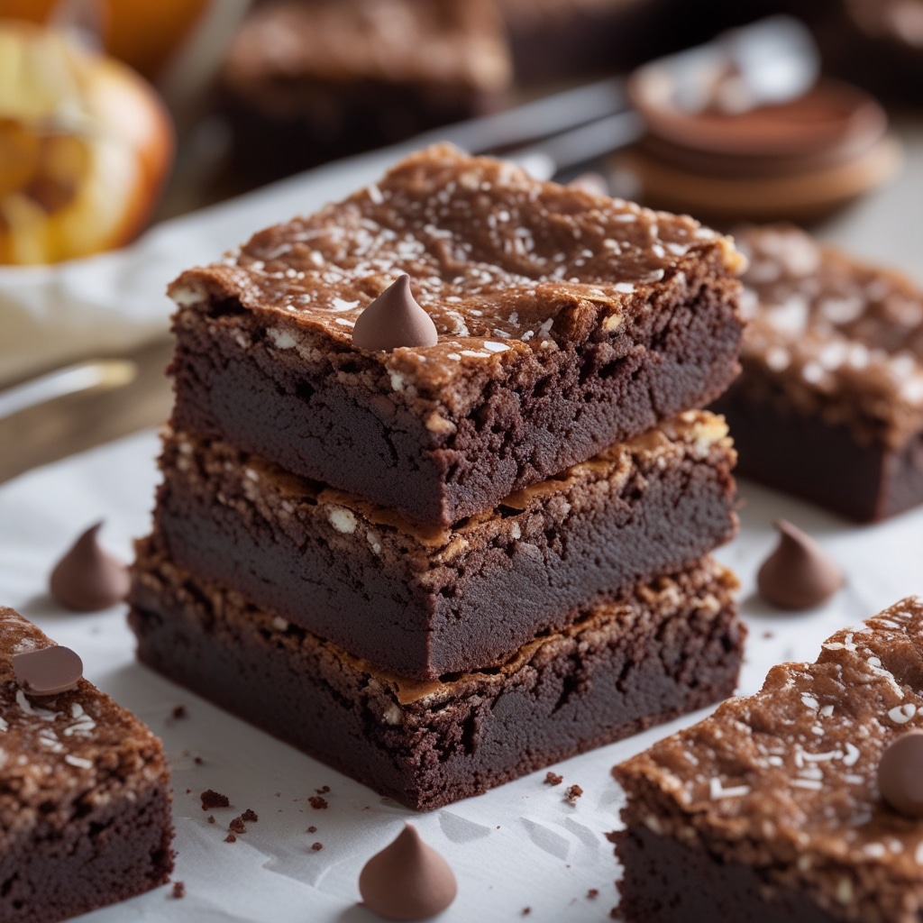 fudgy cottage cheese brownies