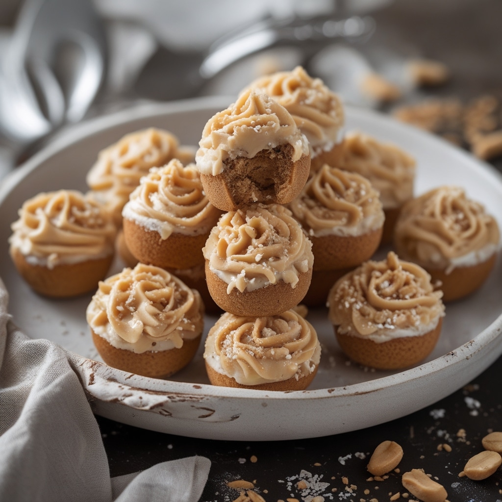No Bake Peanut Butter Greek Yogurt Bites