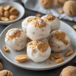 Frozen Greek Yogurt Peanut Butter Bites