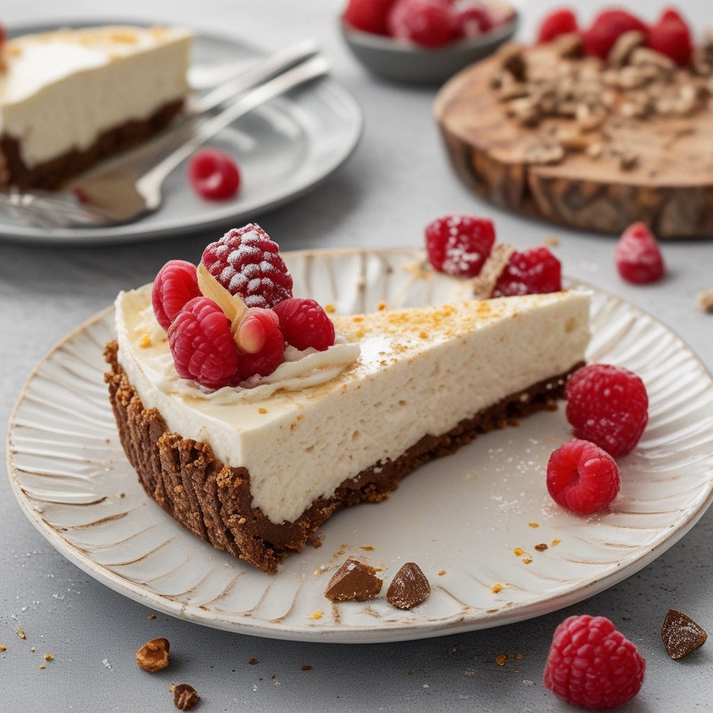 No-Bake Cottage Cheese Protein Cheesecake