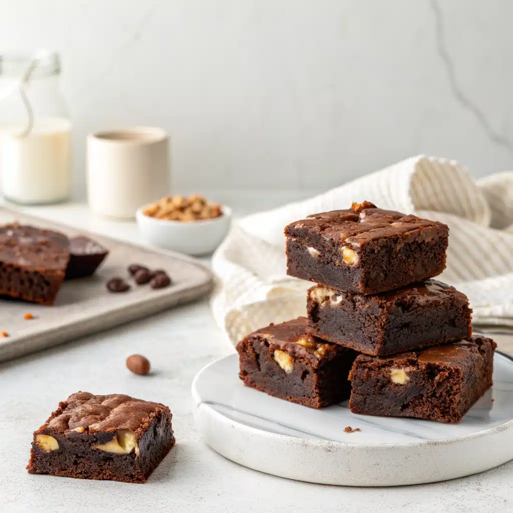 Cottage Cheese Protein Brownies