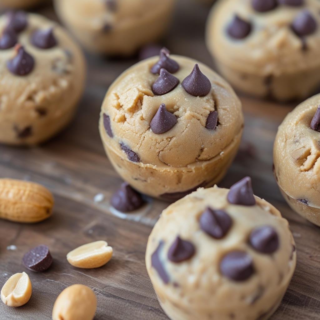 Keto Peanut Butter Cookie Dough Bites