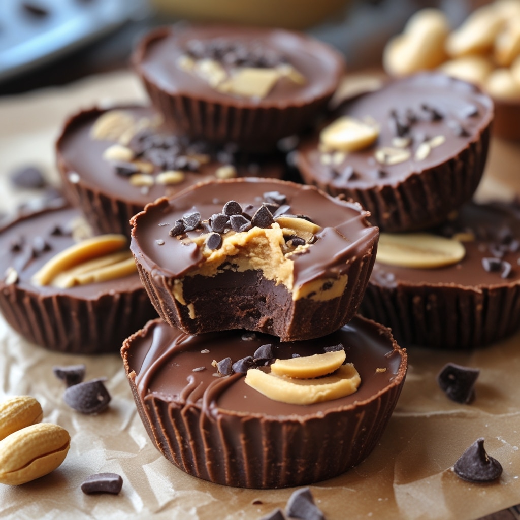 No-Bake Peanut Butter Protein Cups