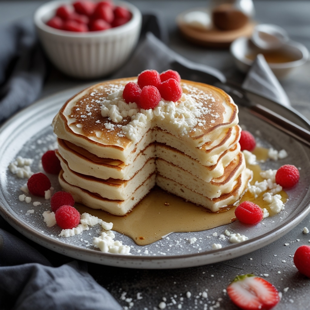 Keto-Friendly Cottage Cheese Pancakes
