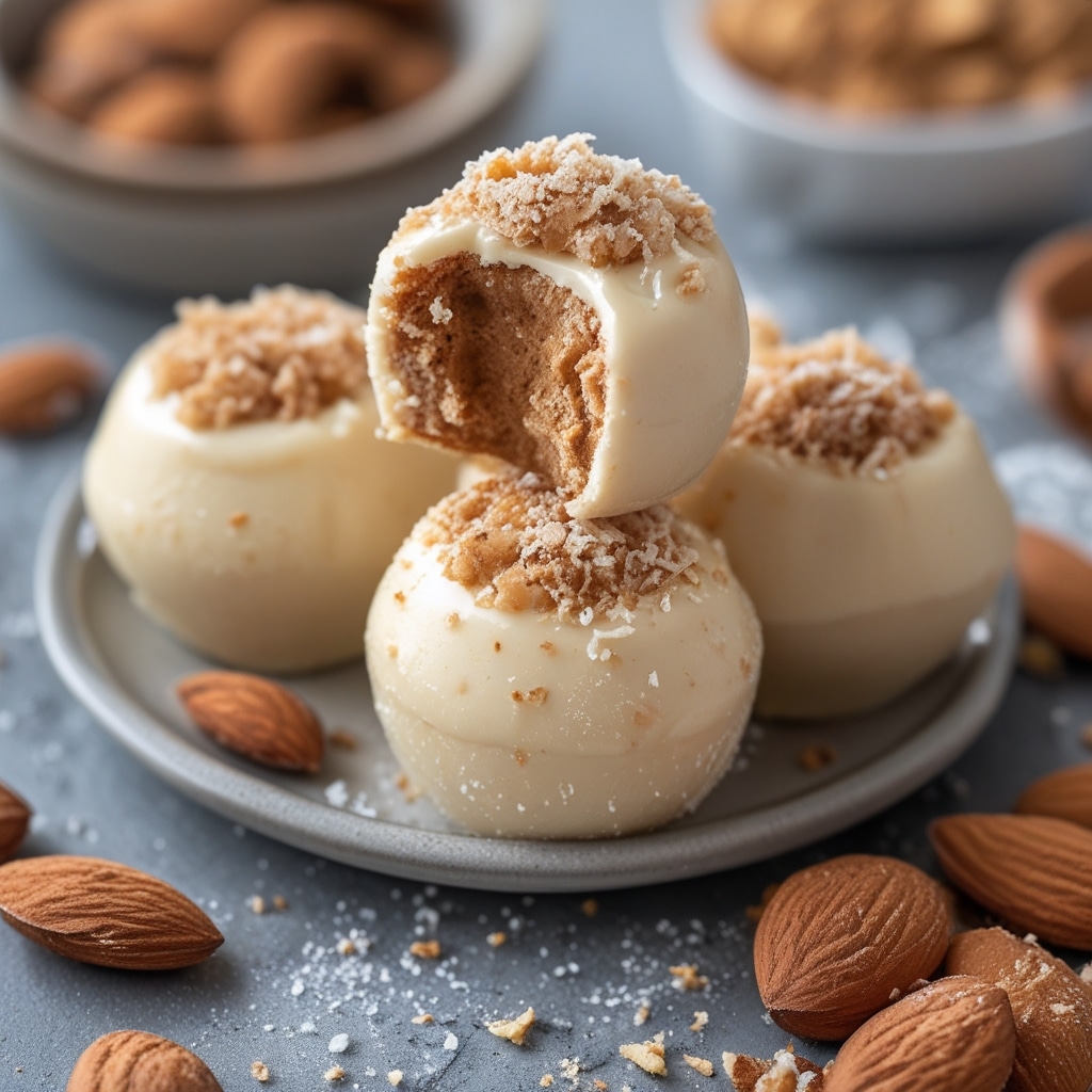 Frozen Almond Butter Yogurt Bites
