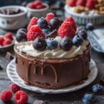 Kinder Chocolate Cake Bowl