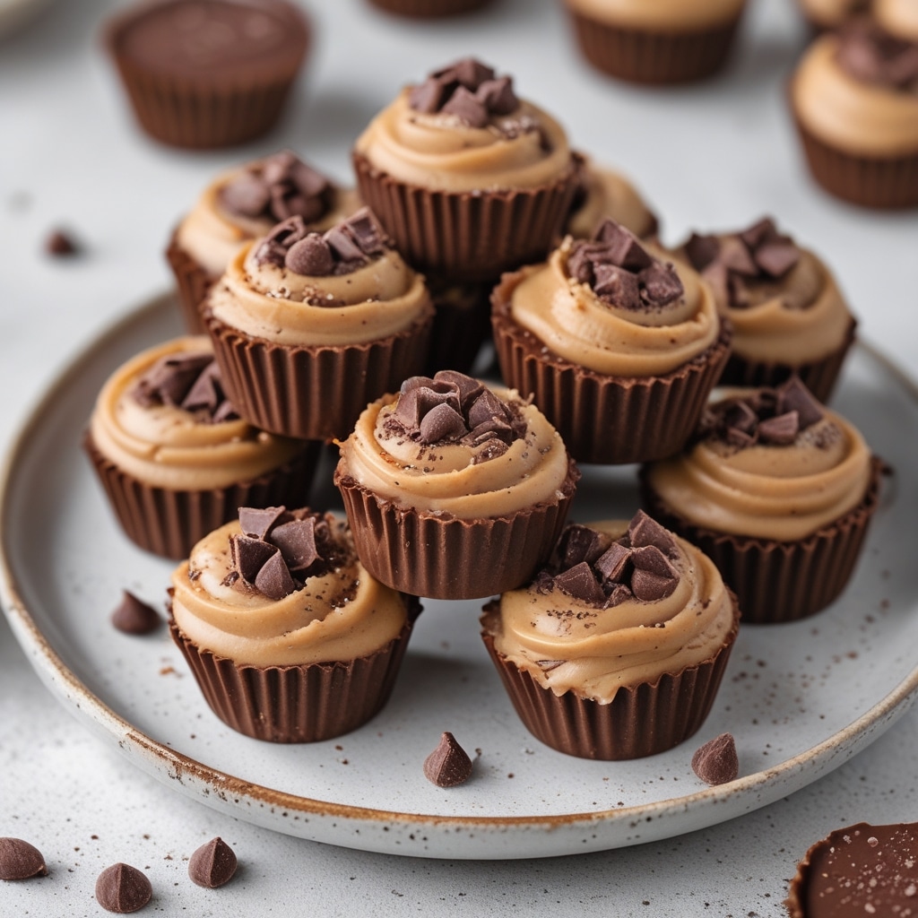 Keto Peanut Butter Chocolate Fudge Bites