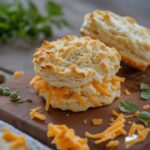 Keto Air Fryer Cheddar Cottage Cheese Biscuits
