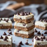Chocolate Chip Protein Cottage Cheese Bars