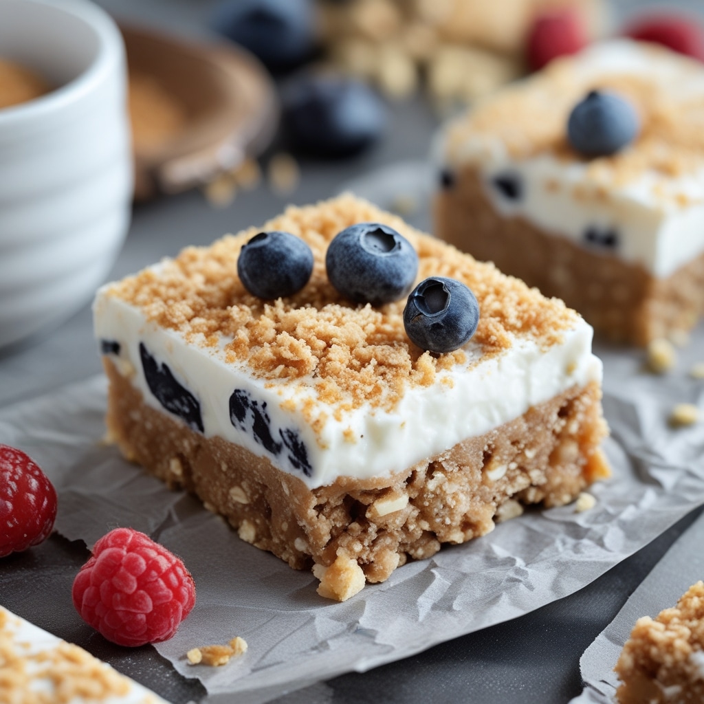 Greek Yogurt Protein Bars Recipe
