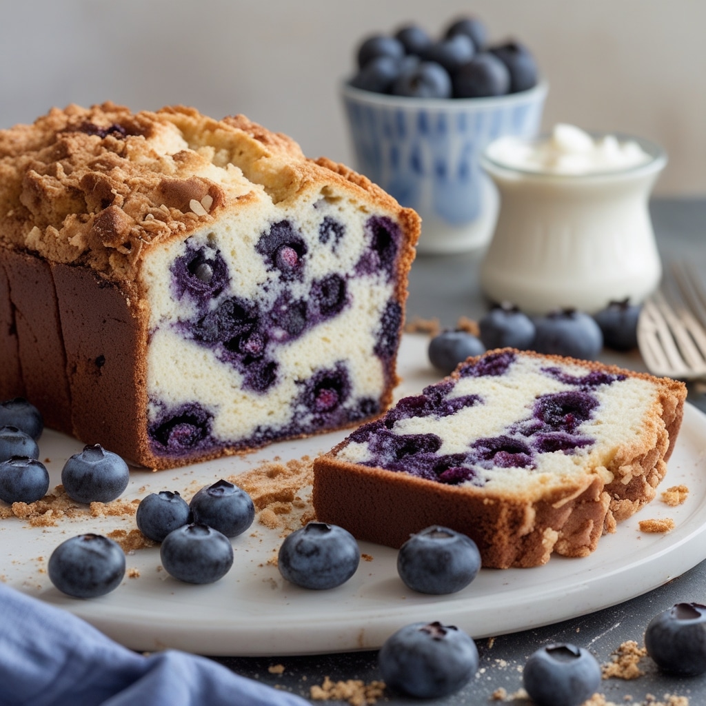 The Best Cottage Cheese Blueberry Cloud Bread
